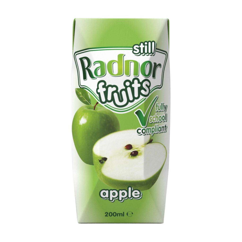 RADNOR Fruits Still 50% Juice in Apple 200ml (TetraPak)