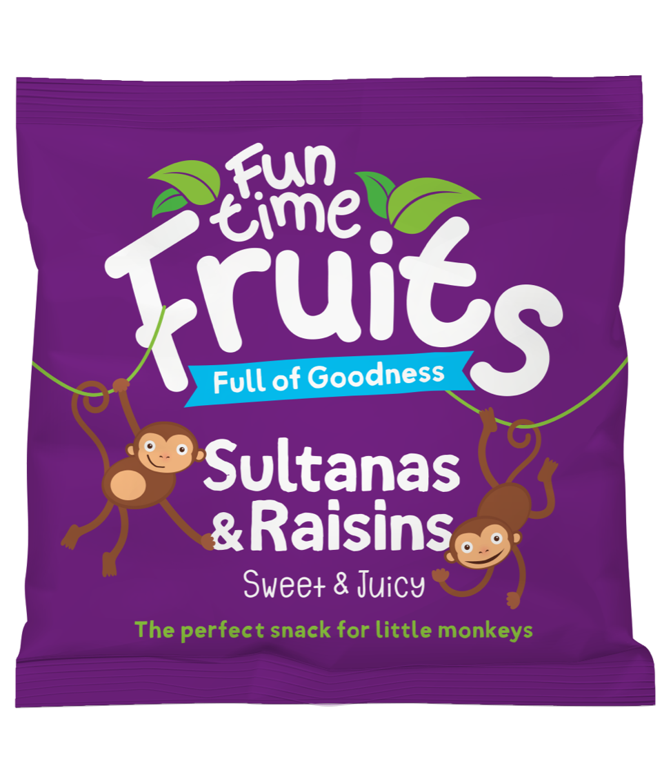 FUNTIME FRUITS Juicy Raisins & Sultanas