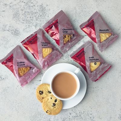 CAFE BRONTE Traditional Mini Pack Biscuits