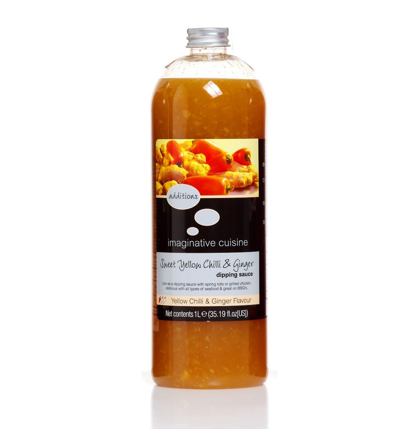 Bulk Buy IMAGINATIVE CUISINE Sweet Yellow Chilli & Ginger Dipping Sauce