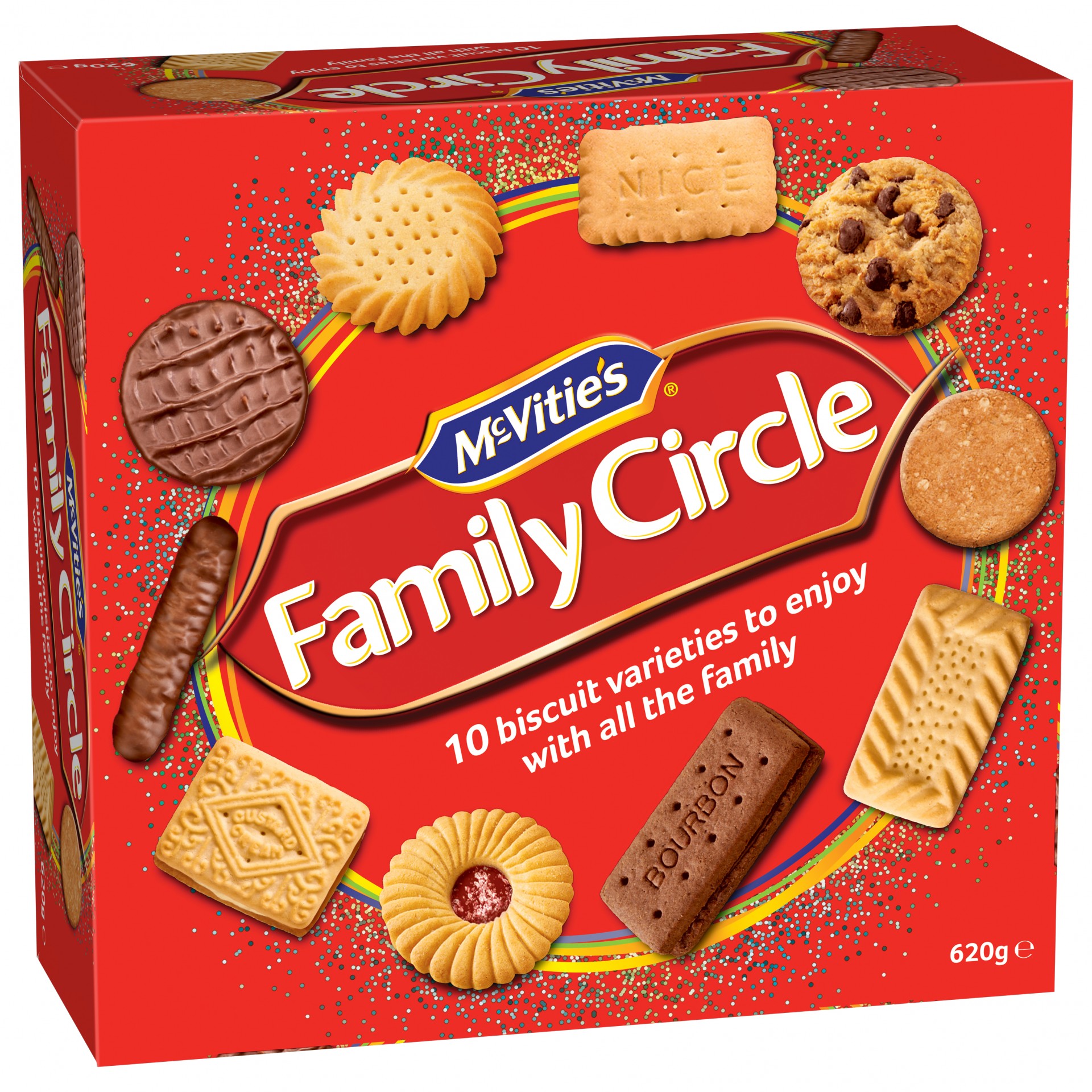MCVITIES Family Circle Biscuits
