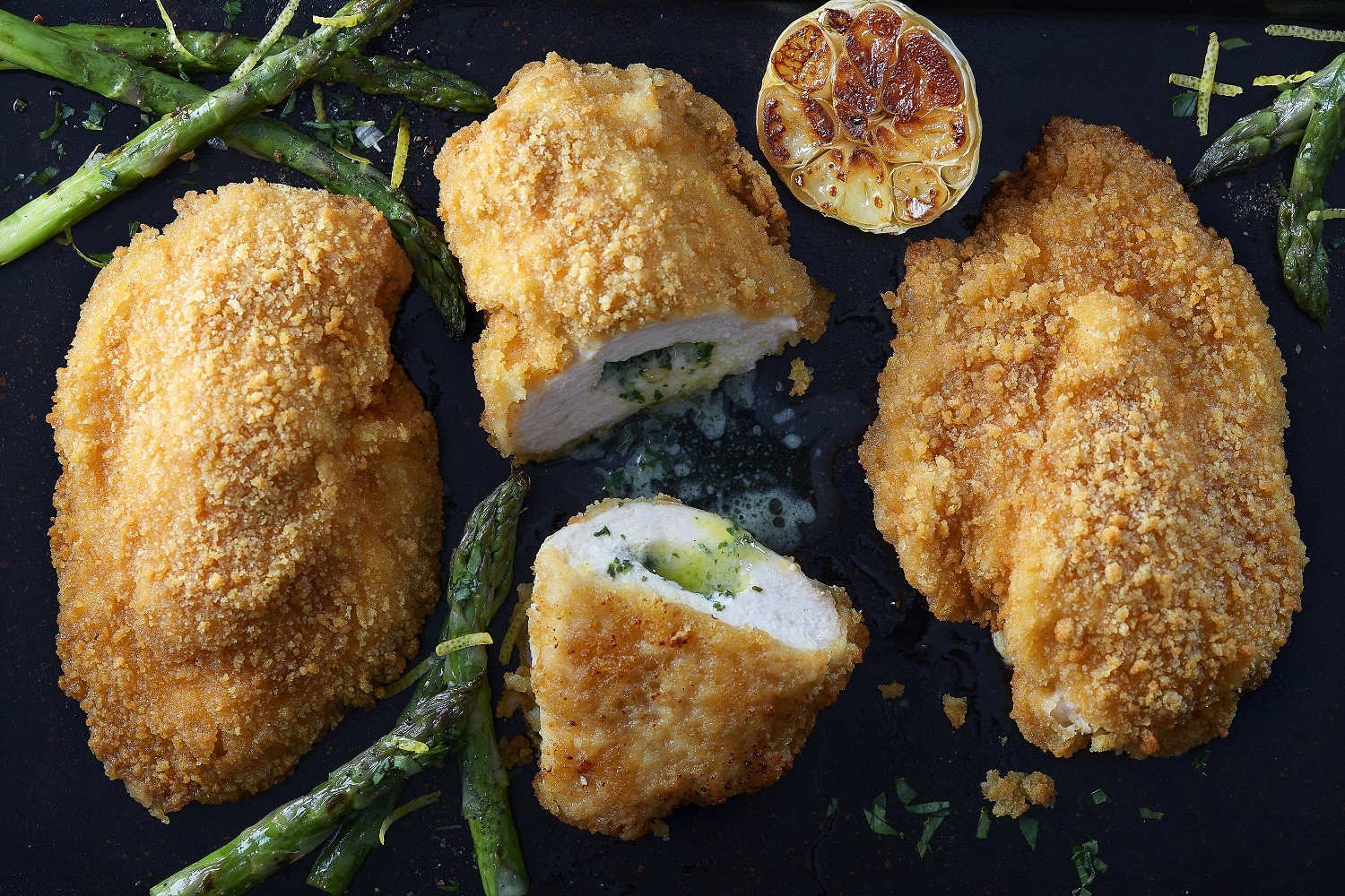 Garlic & Butter Chicken Kiev