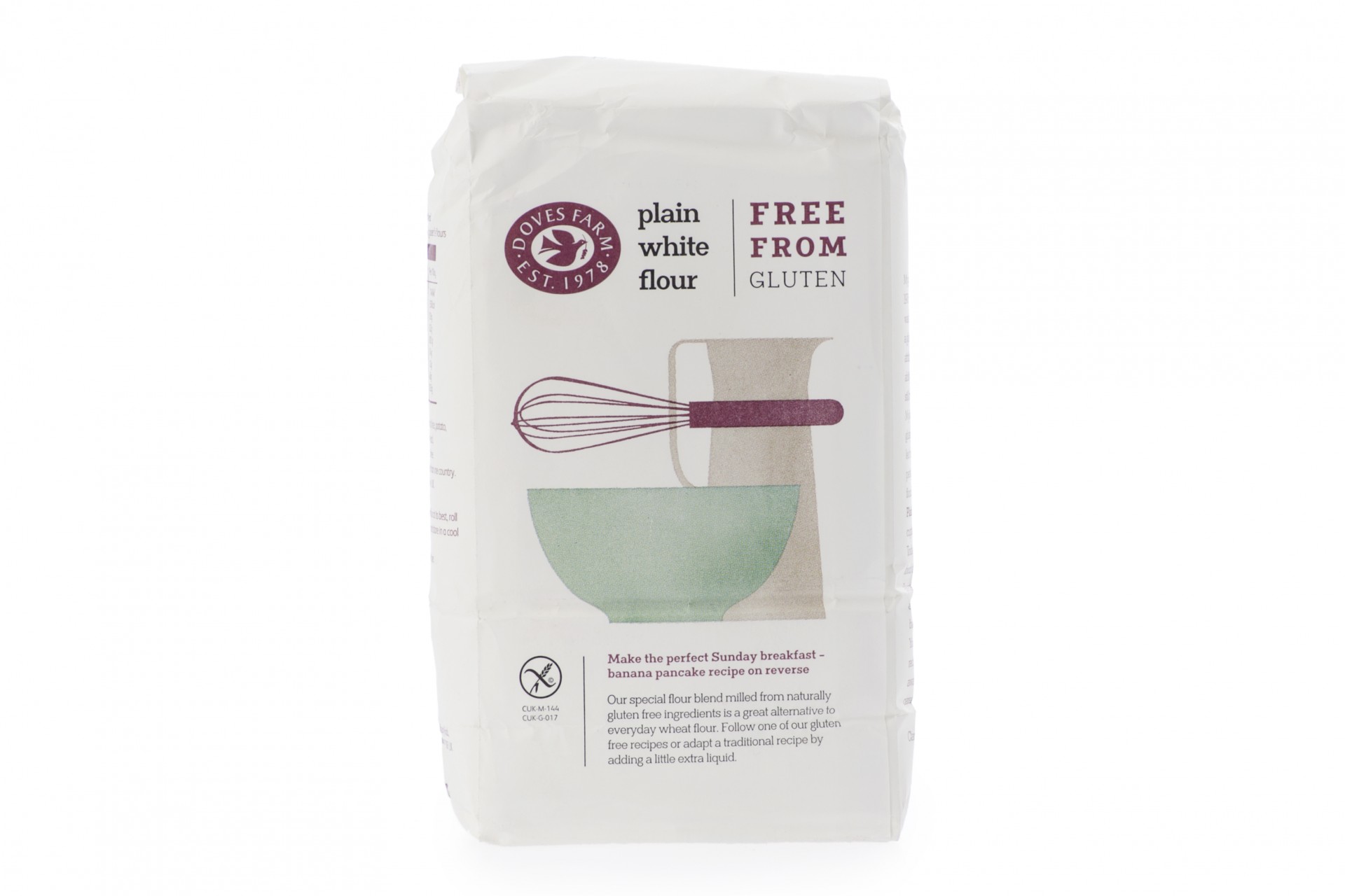 Bulk Buy DOVES FARM Gluten Free Plain Flour Wholesale KFF
