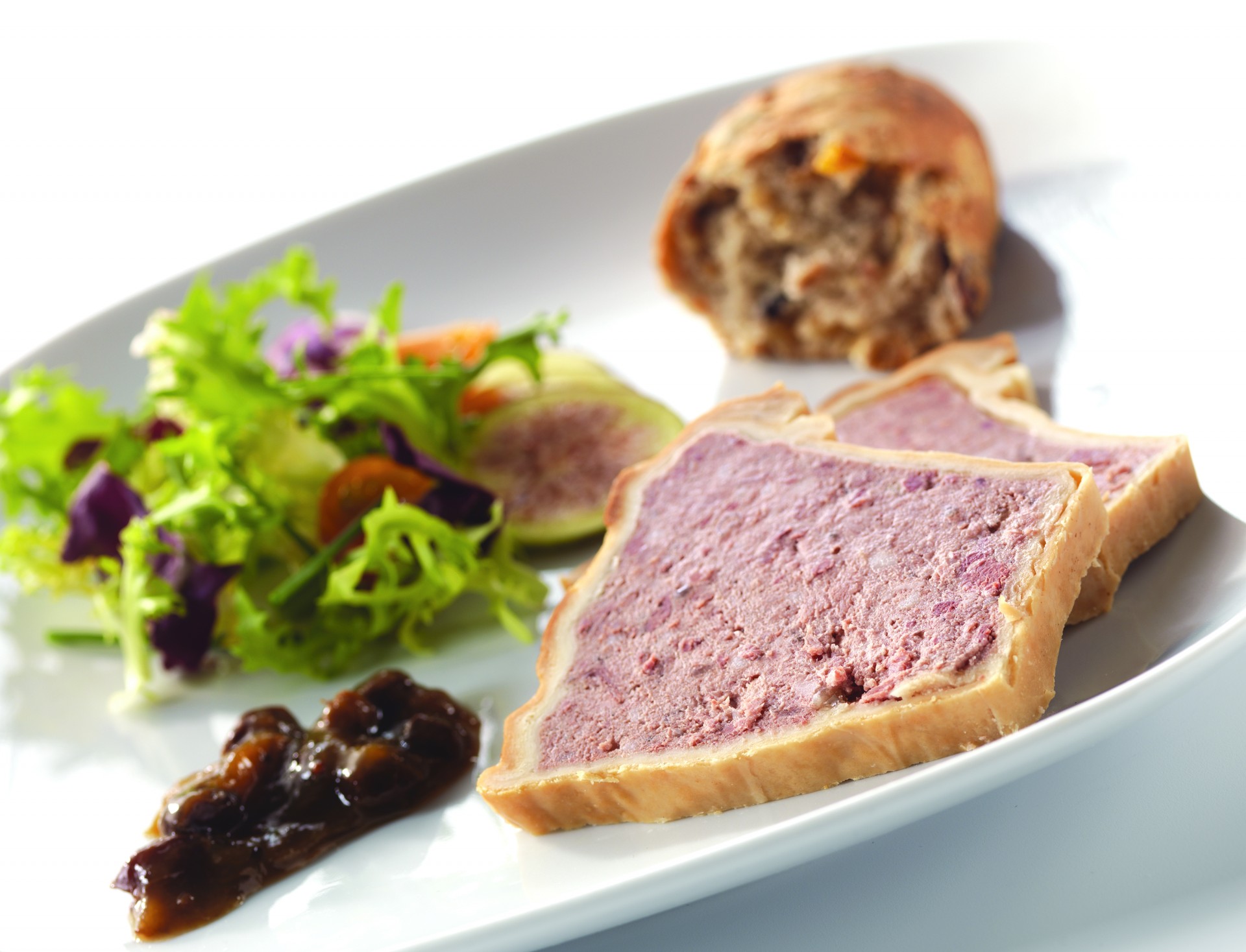 Wild Boar Pate En Croute (Coarse)