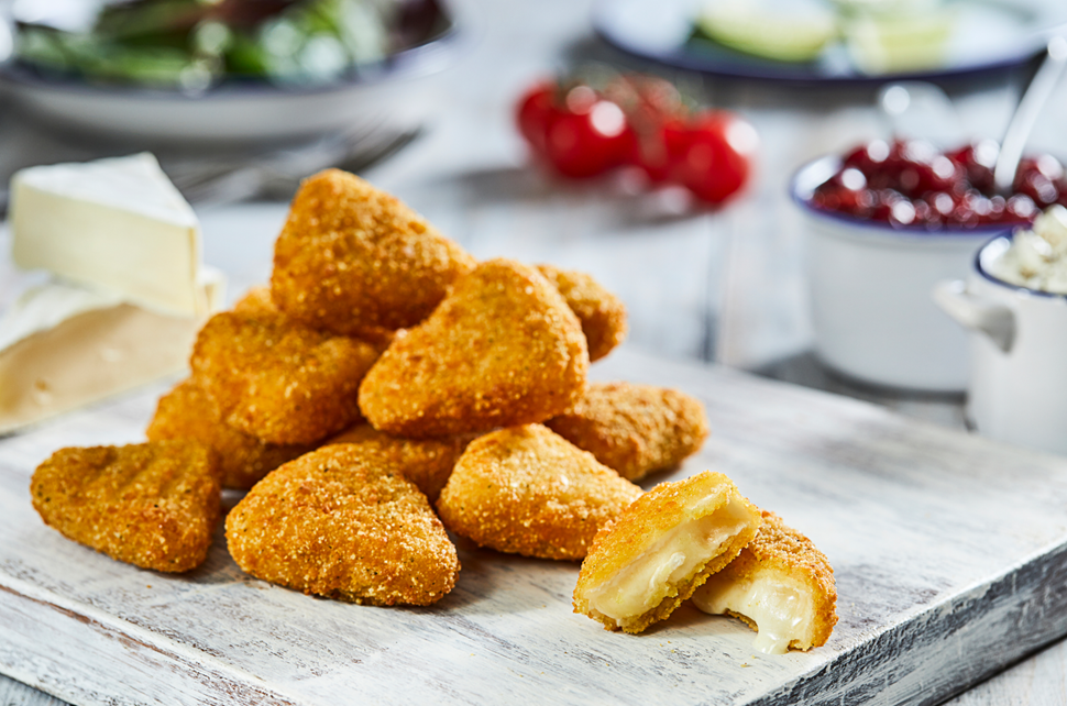 Bulk Buy Breaded Brie Triangles Wholesale KFF