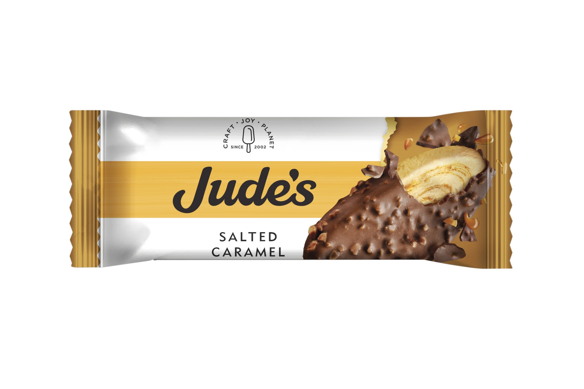 Bulk Buy JUDES Salted Caramel Ice Cream Stick Bars Wholesale KFF