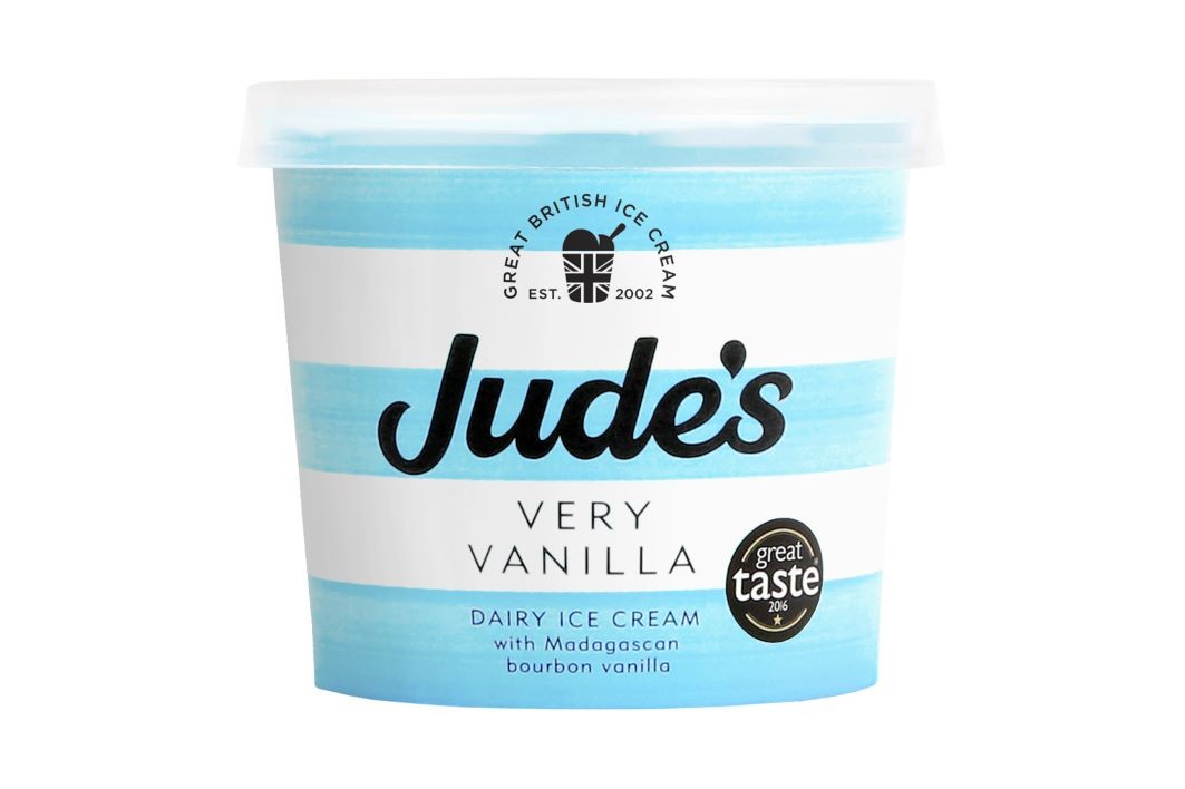 Bulk Buy JUDE'S Very Vanilla Ice Cream Tubs Wholesale KFF