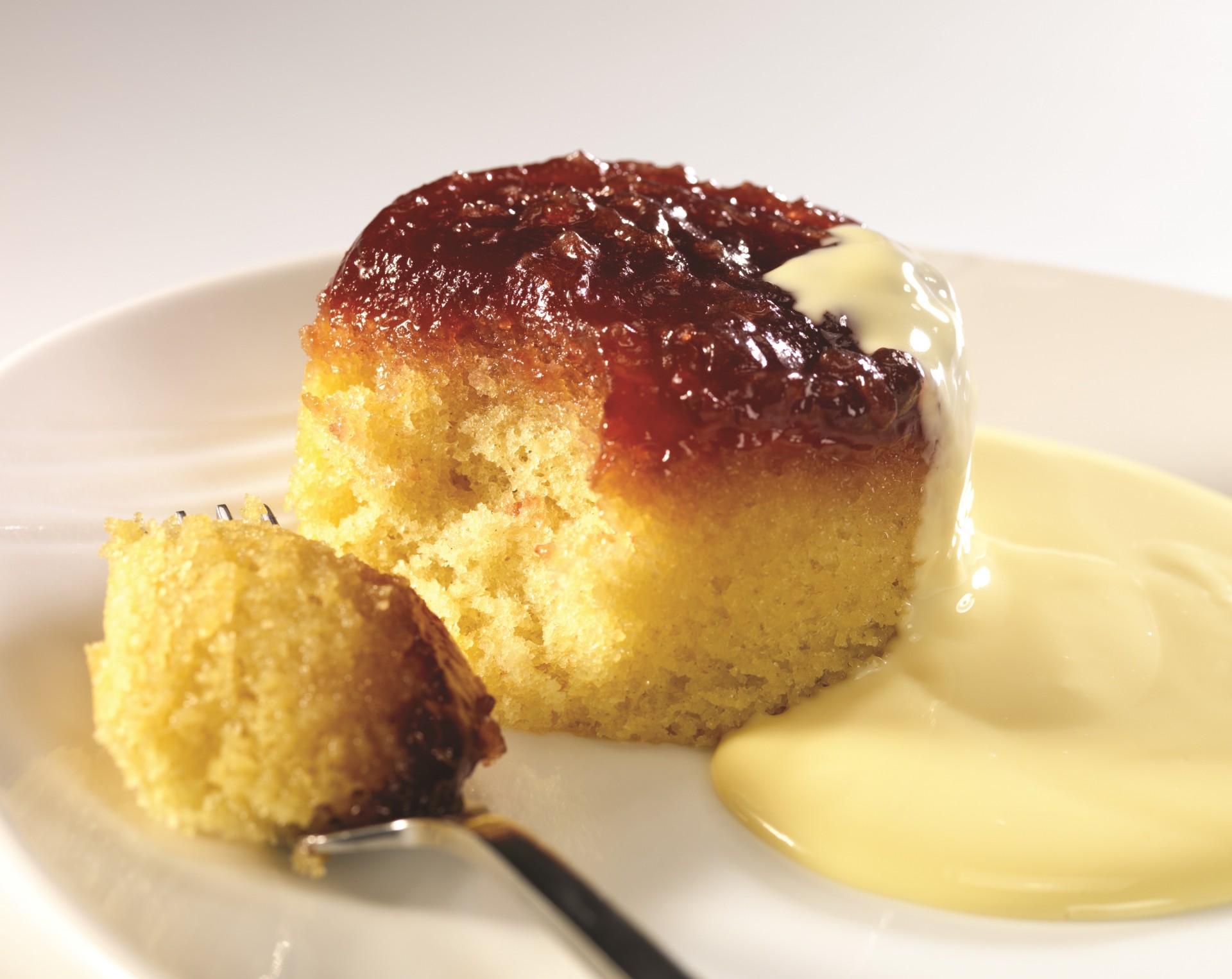SIDOLI Strawberry Jam Sponge Puddings
