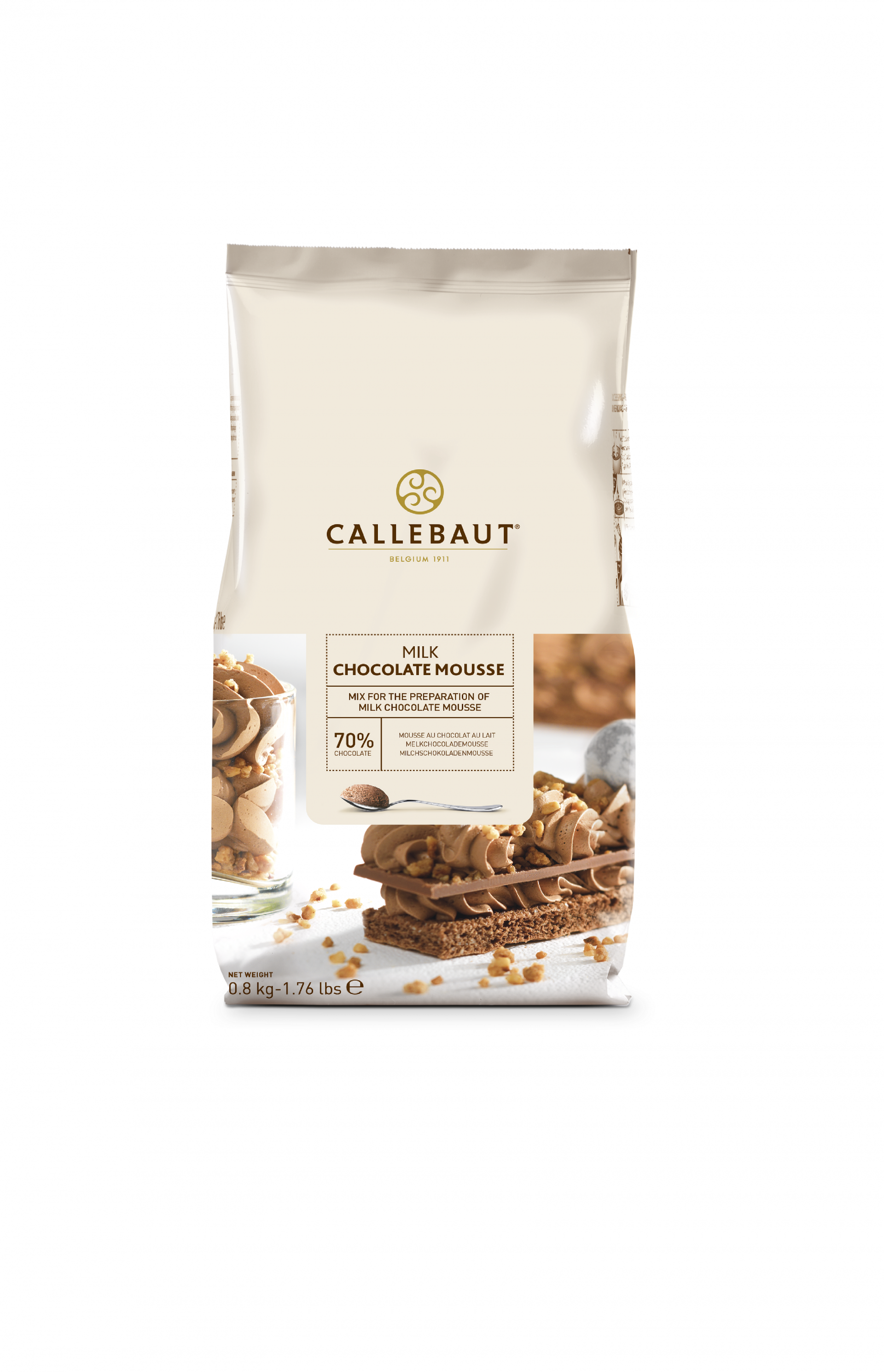 Bulk Buy CALLEBAUT Milk Chocolate Mousse Mix Wholesale | KFF