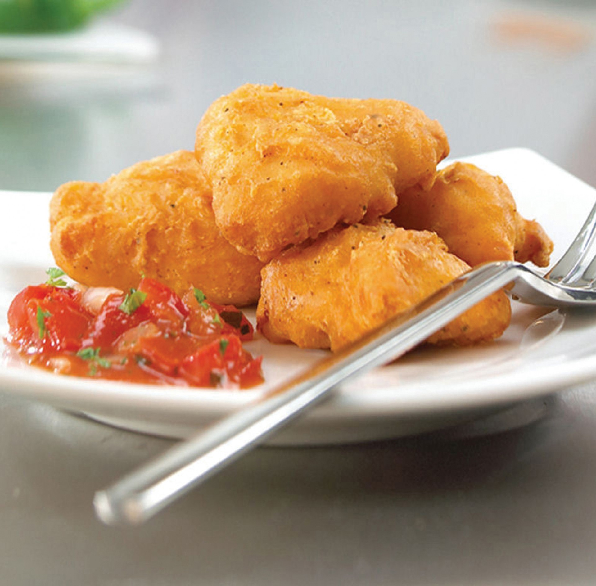 Battered Chicken Breast Chunks