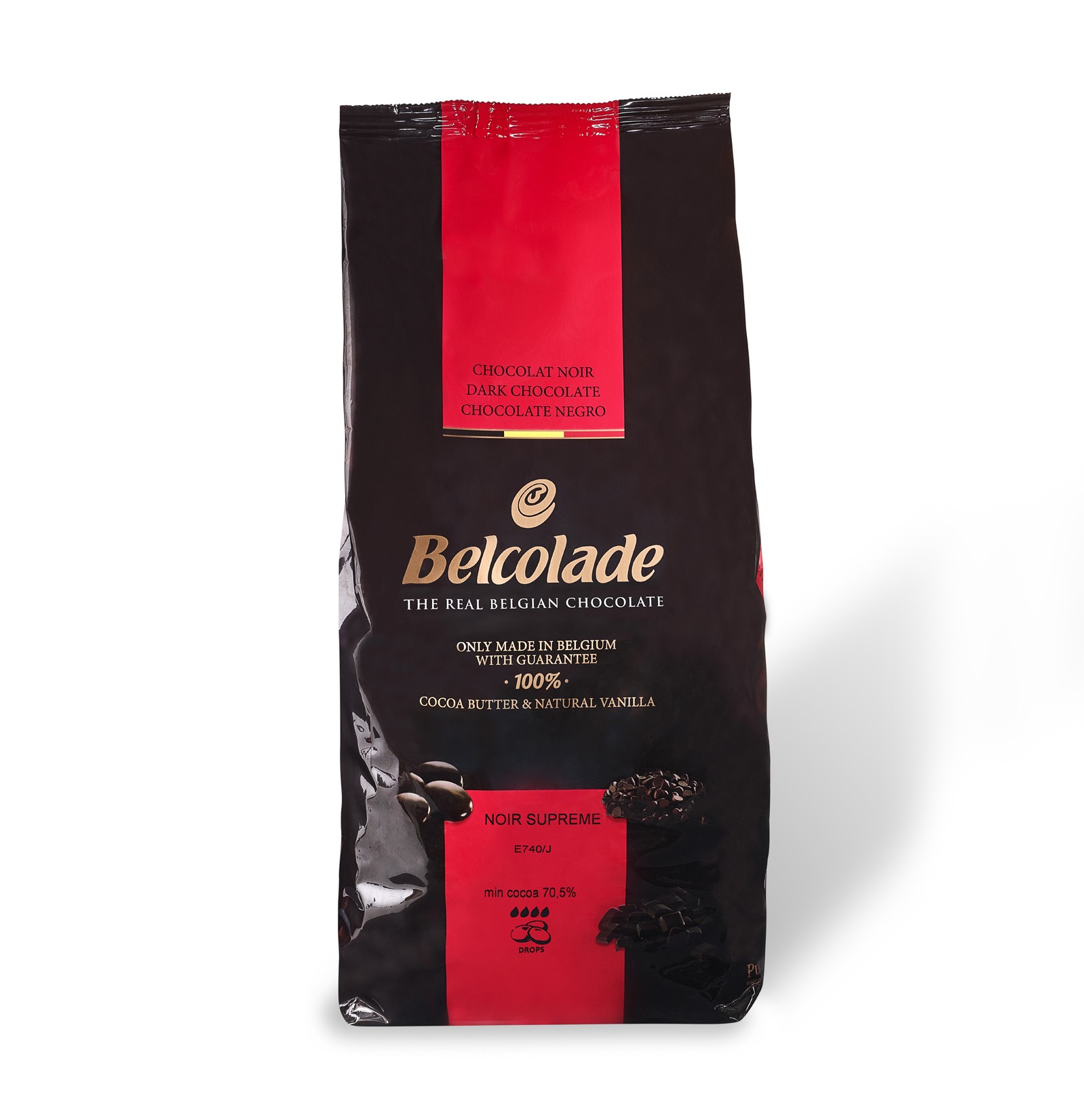 BELCOLADE Extra Bitter Chocolate Callets