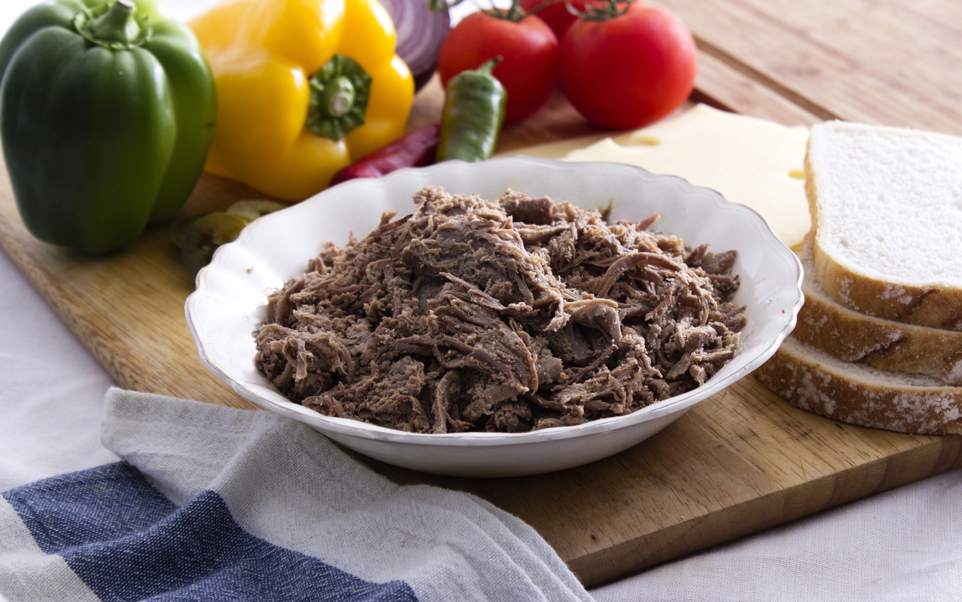 Bulk Buy Shredded Beef Brisket Wholesale KFF
