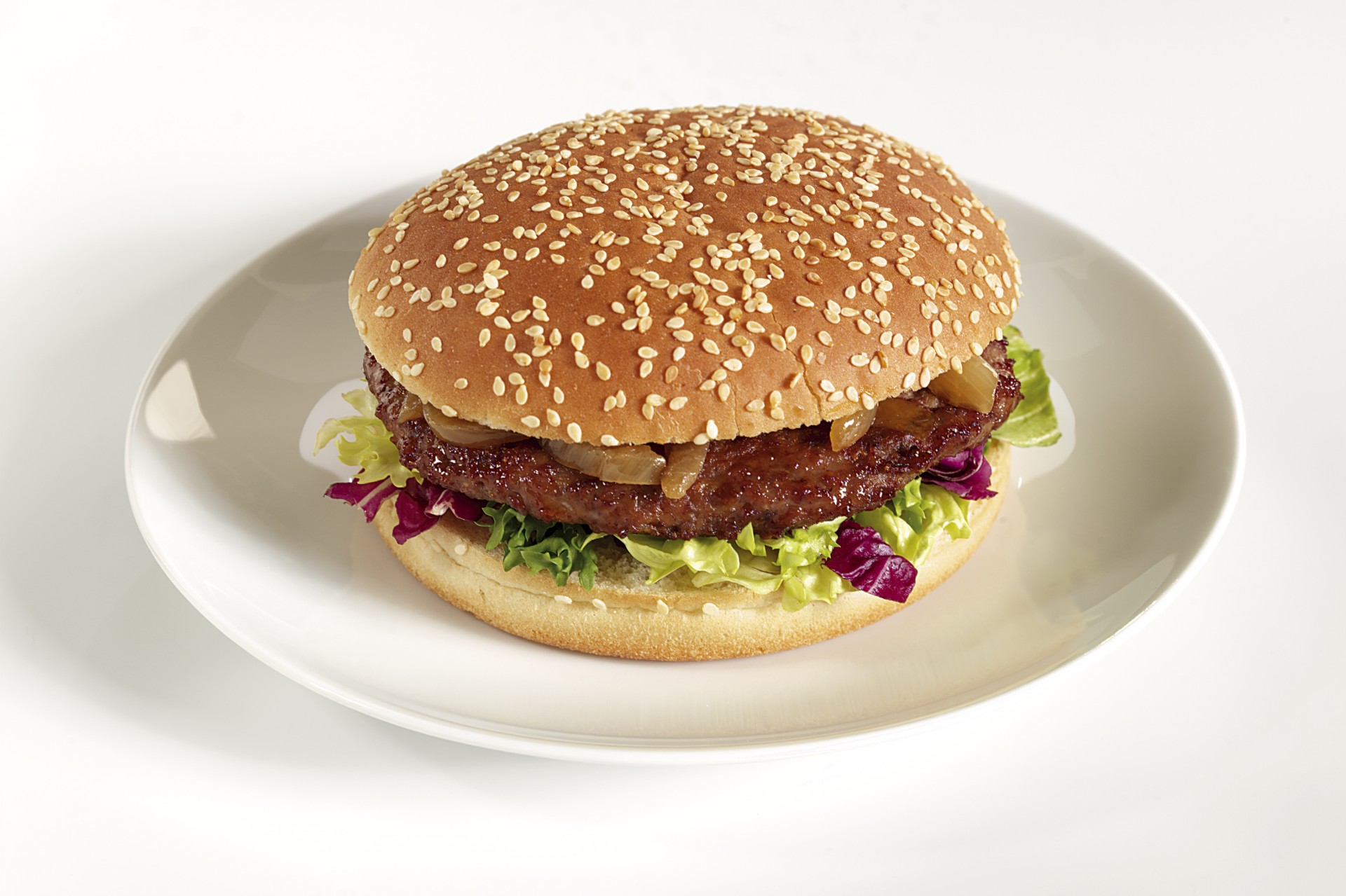 sesame burger