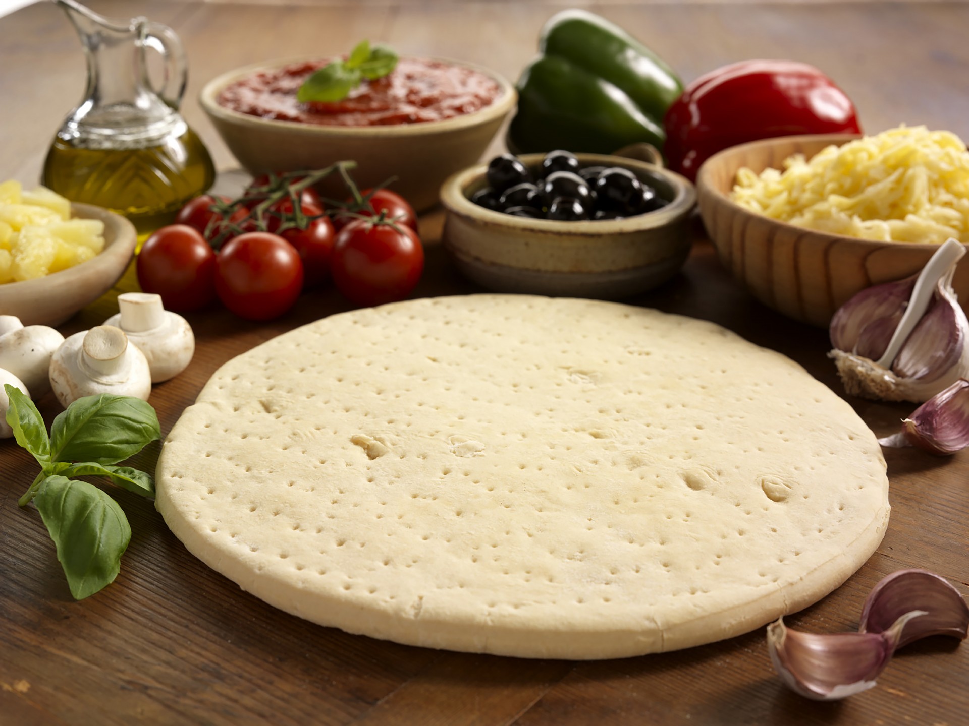 9” Thin & Crispy Pizza Bases