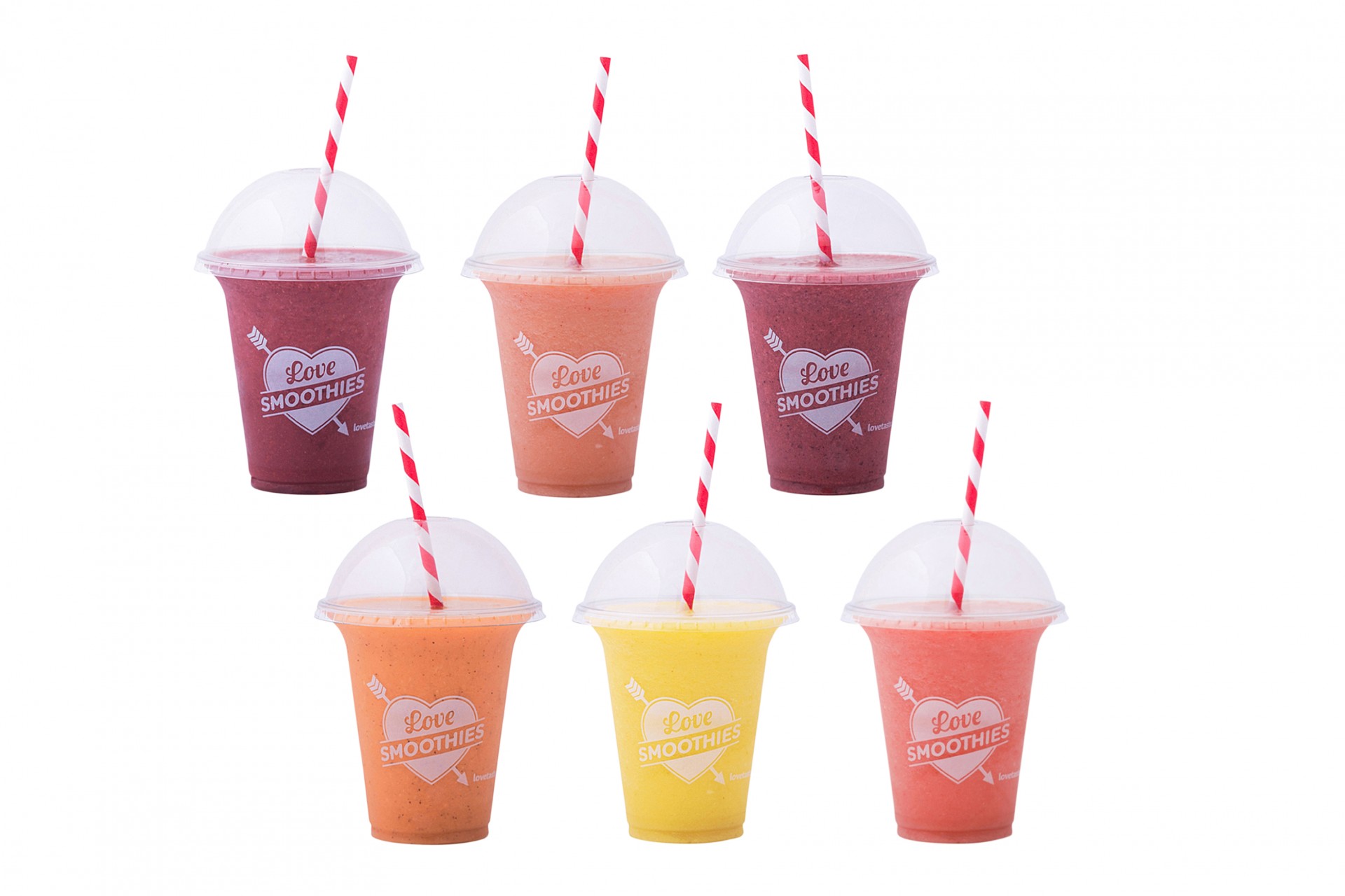 LOVE STRUCK LTD Fruit Smoothies Mixed Box