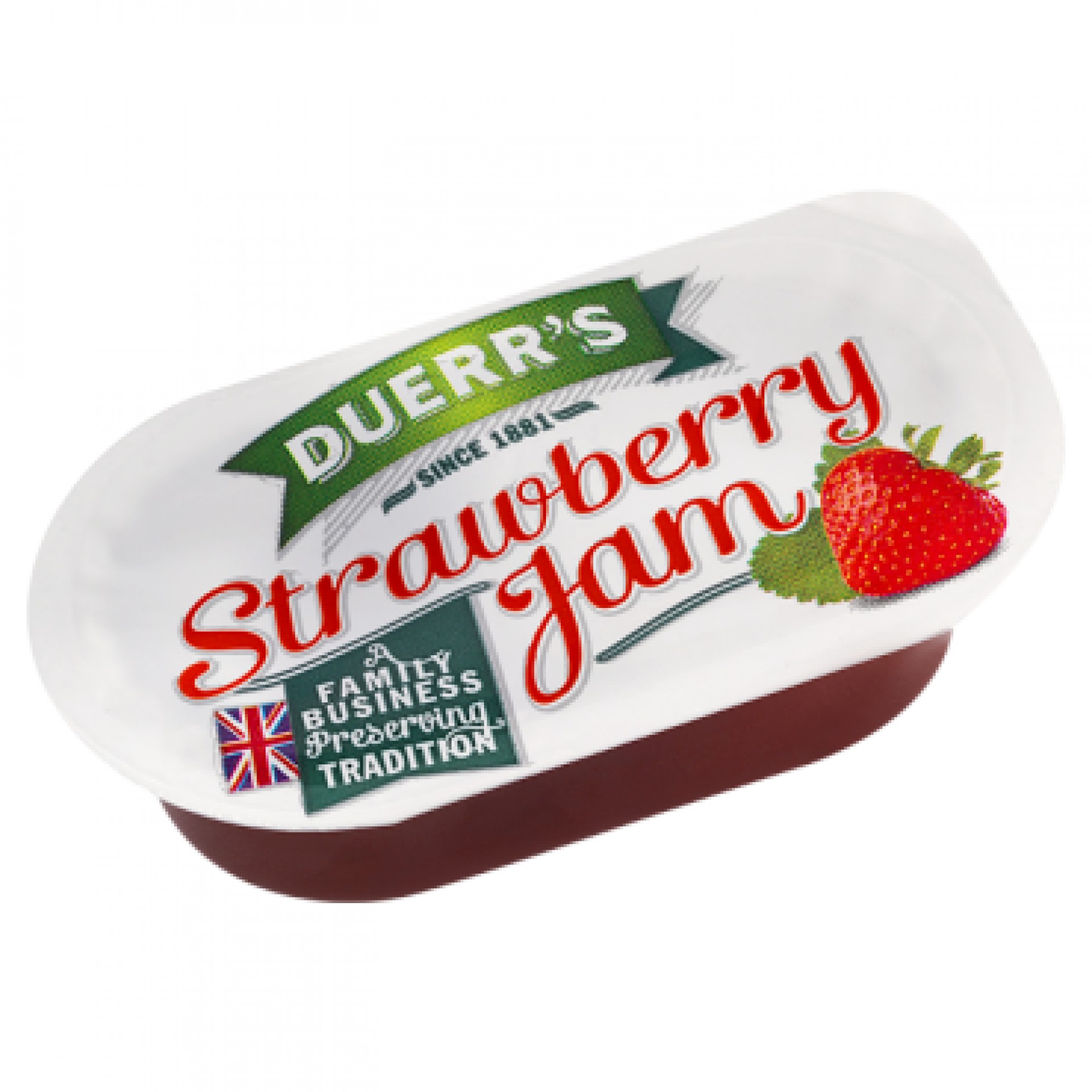 DUERRS Strawberry Jam Portions
