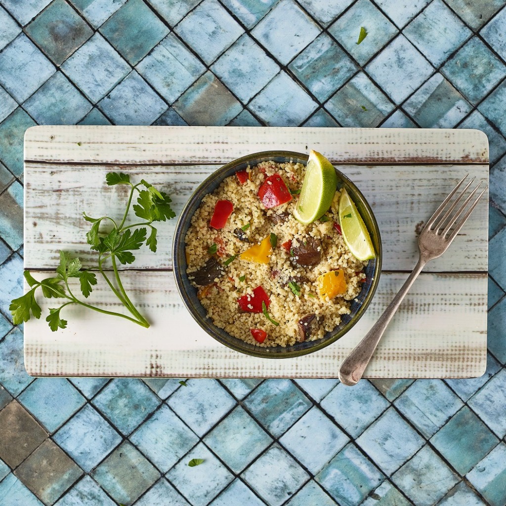 Cous Cous with Mediterranean Veg