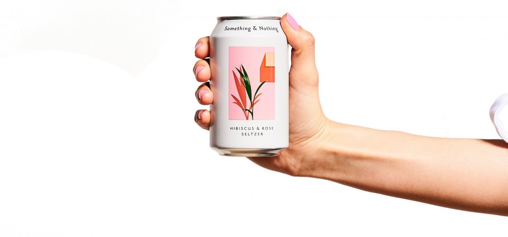 SOMETHING & NOTHING Hisbiscus & Rose Seltzer