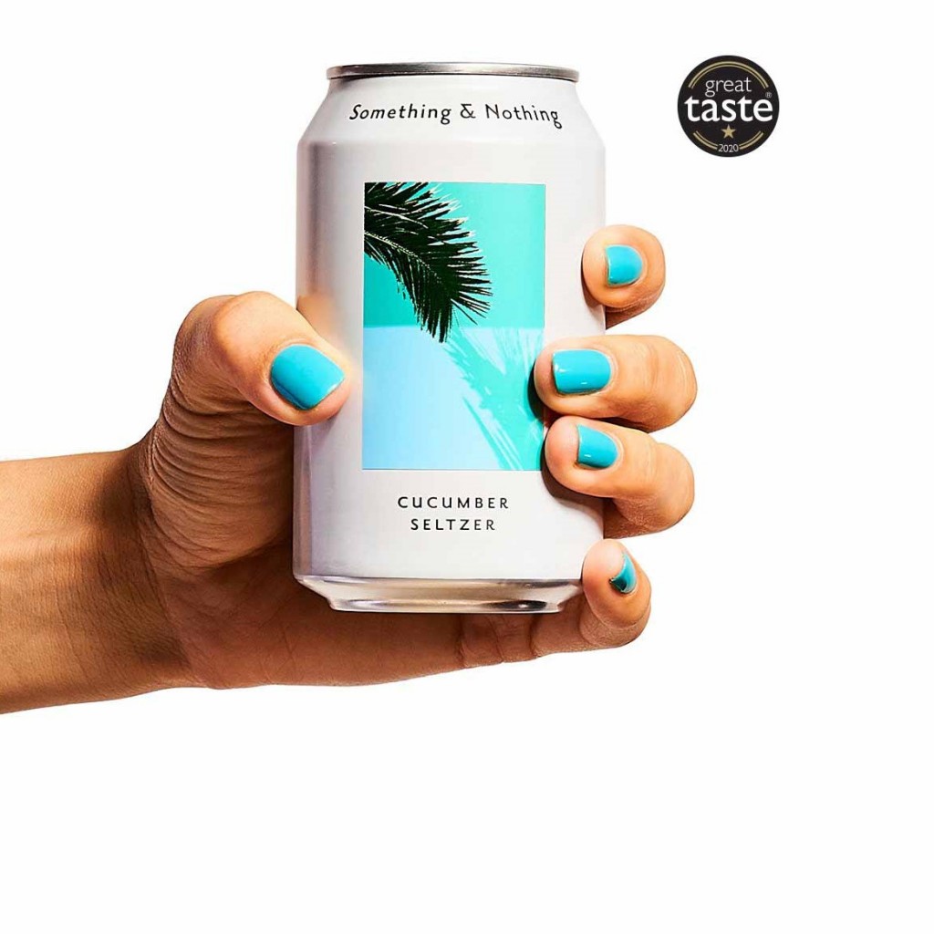 SOMETHING & NOTHING Cucumber Seltzer