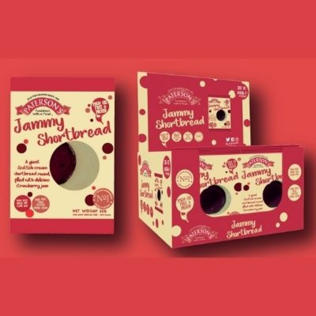 PATERSONS Jammy Shortbread