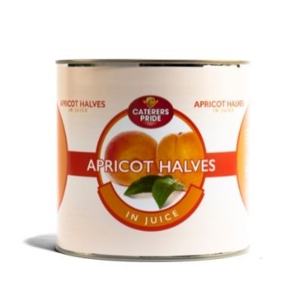 Caterers Pride Apricot Halves in Juice