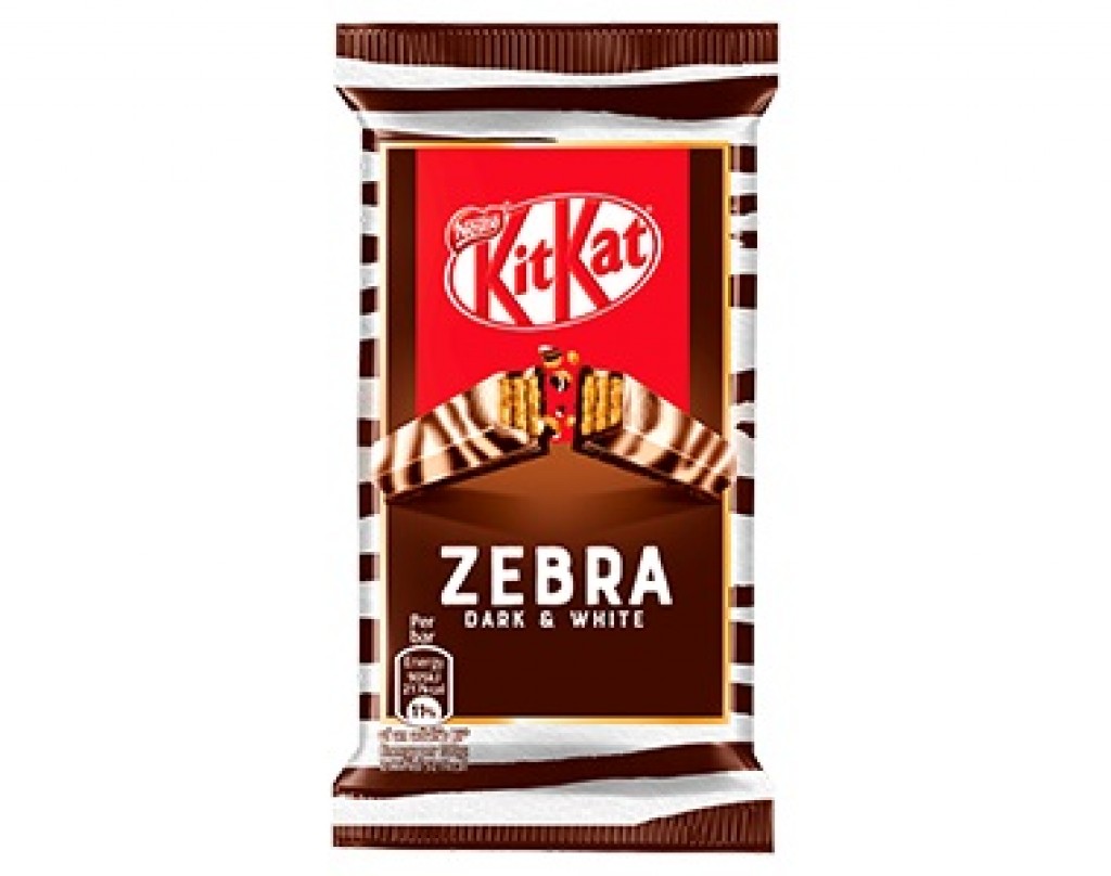 Kit Kat 4 Finger Zebra