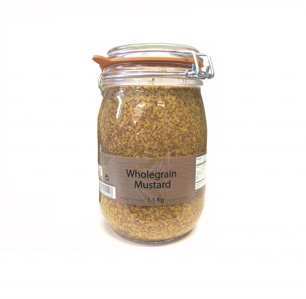 Download CENTAUR Wholegrain Mustard (Glass) Yellowimages Mockups