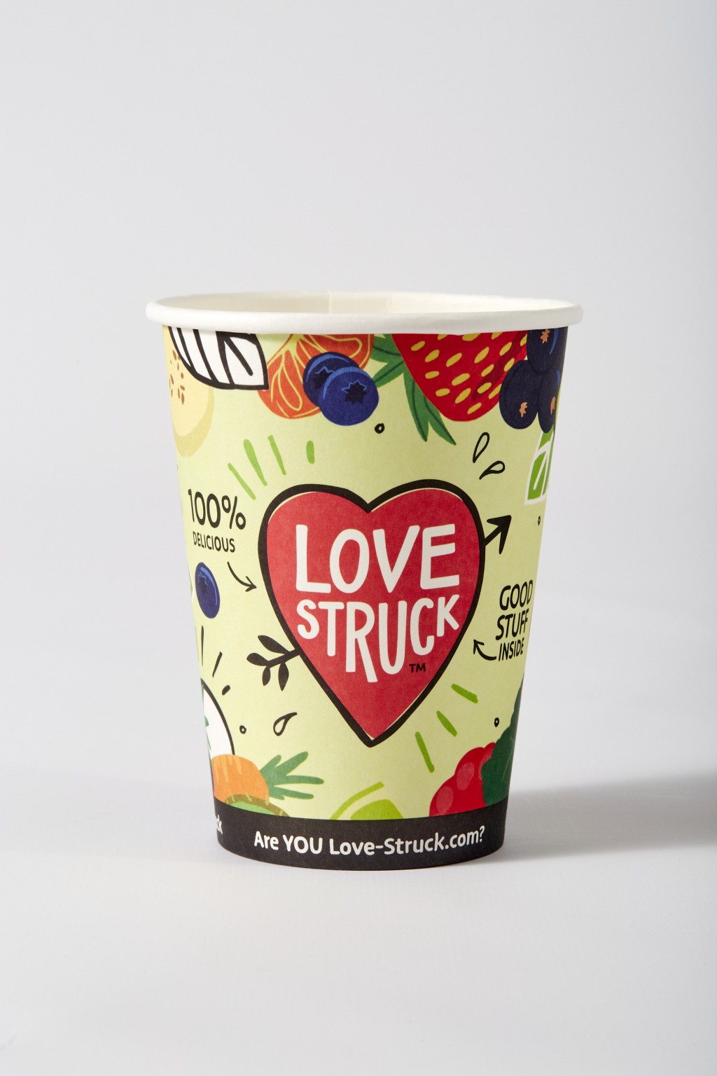 LOVE STRUCK LTD 12oz Single Paper Cups