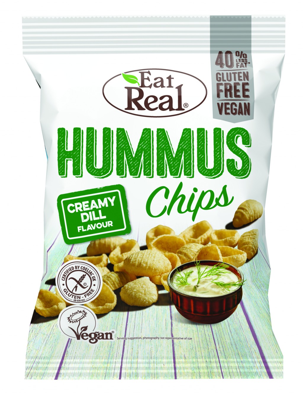 EAT REAL Hummus Chips Creamy Dill