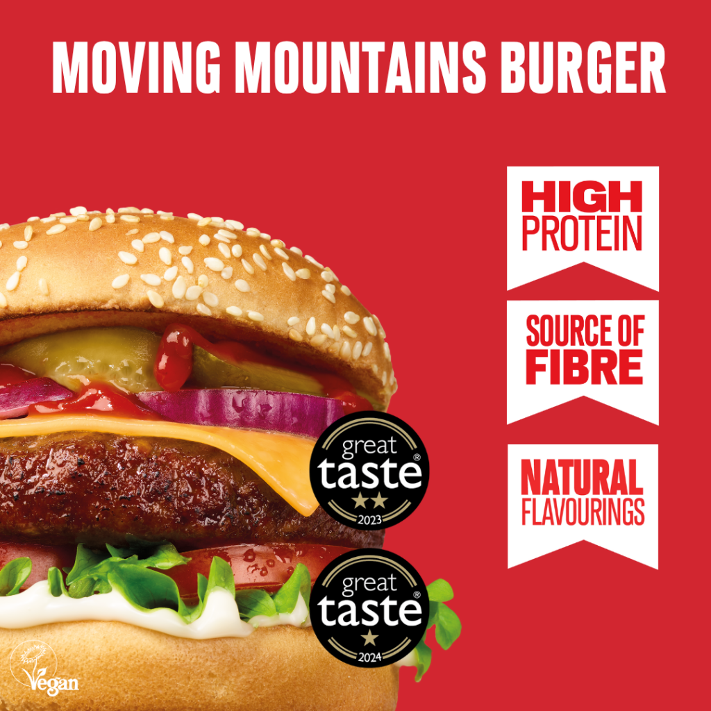 MOVING MOUNTAINS Vegan Burger