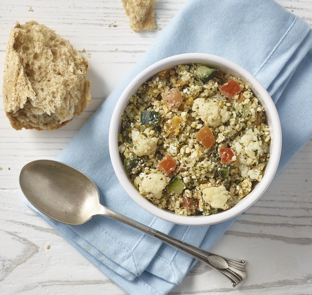 Amaranth Taboulleh & Feta Salad