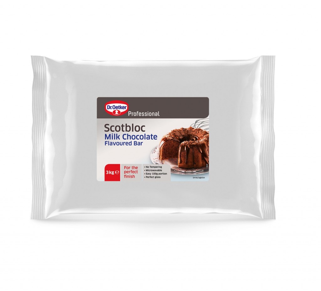 DR OETKER Scotbloc Milk Chocolate Bar