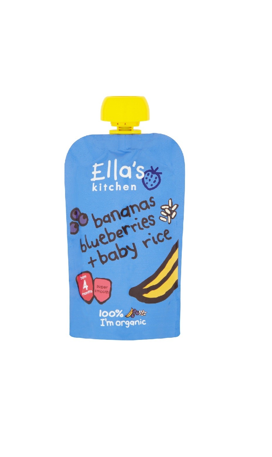 Ella's Kitchen Banana Blueberry & Rice