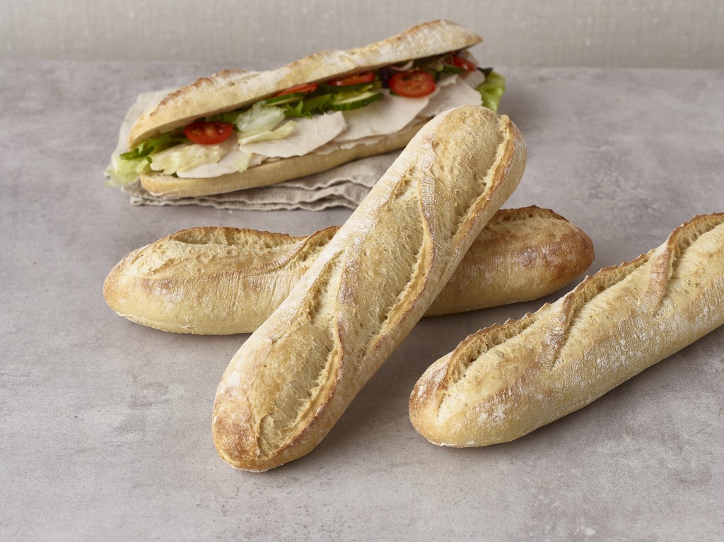 BRIDOR Plain Sandwich Baguettes
