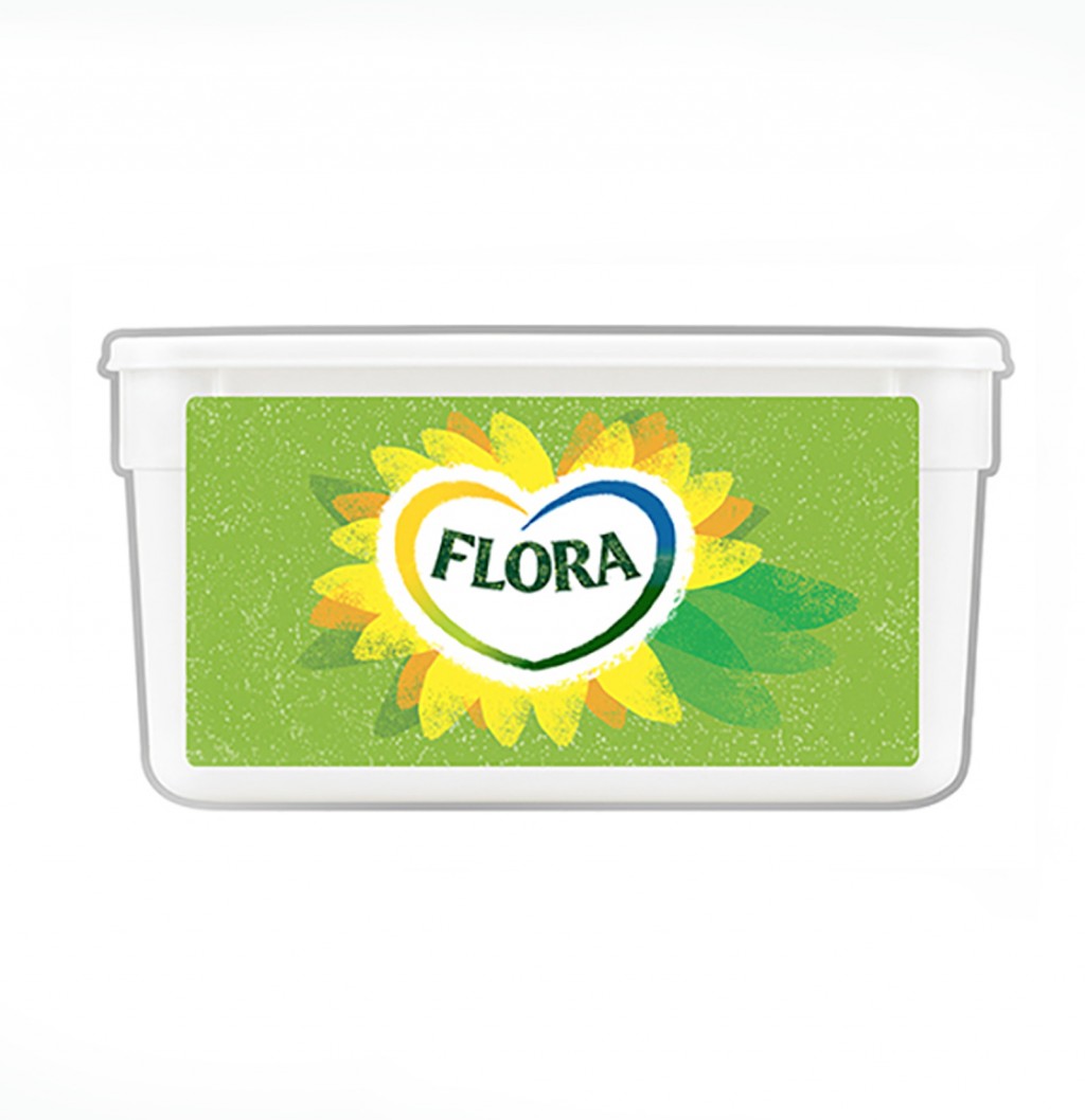 FLORA Margarine Tub