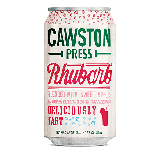 CAWSTON PRESS Sparkling Rhubarb (Can)