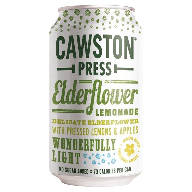 CAWSTON PRESS Sparkling Elderflower Lemonade (Can)