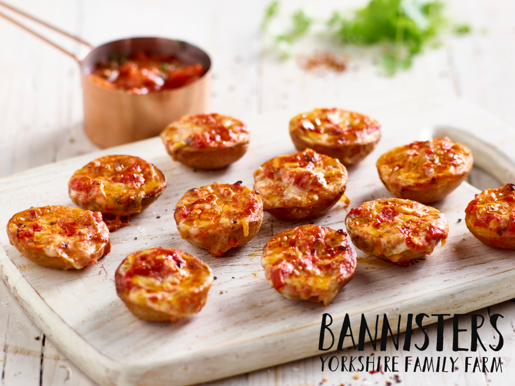 Arrabiata Mini Potato Skins (Vegan)