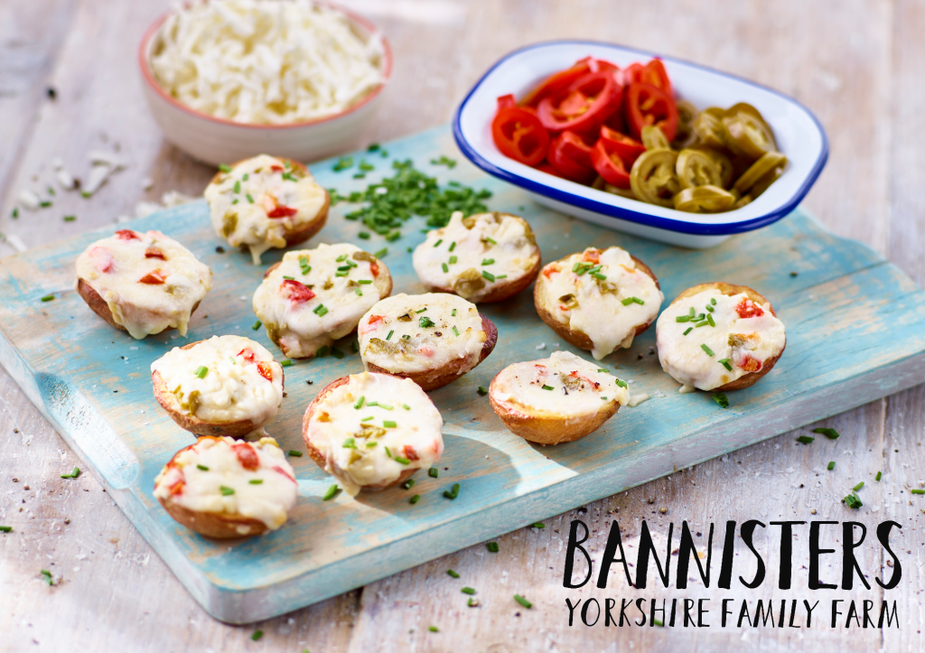 Jalapeno Mini Potato Skins (Vegan)