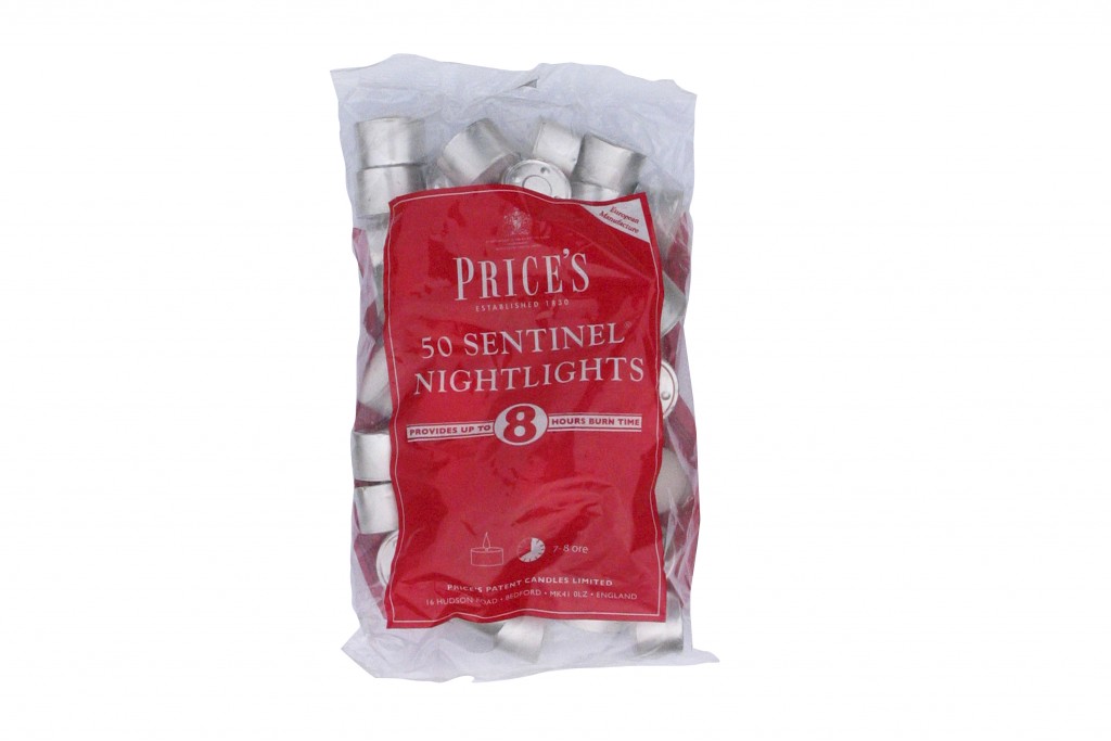 White Night Light Candles