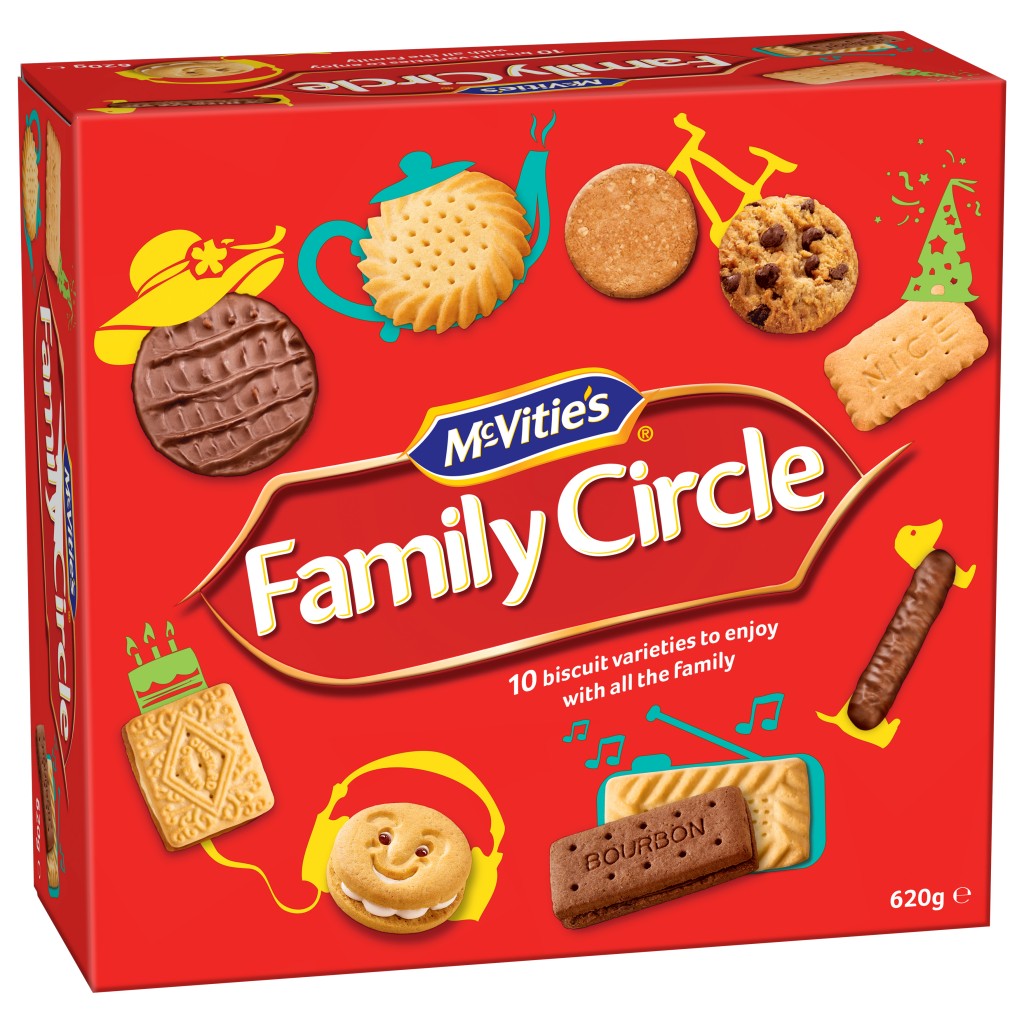 MCVITIES Family Circle Biscuits