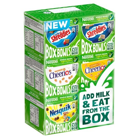 NESTLE Cereal Box Bowl Selection Pack