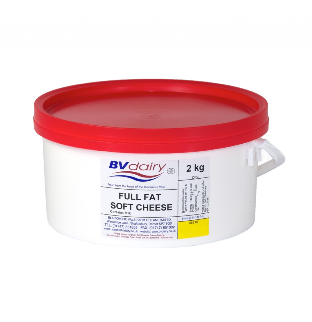 BV DAIRY Full Fat Soft Cheese