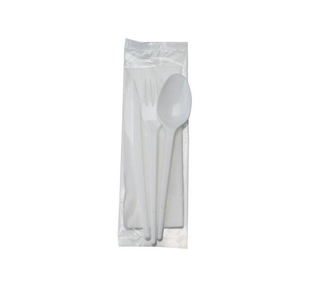 Meal Pack 4 in 1 Cutlery & Napkin Set