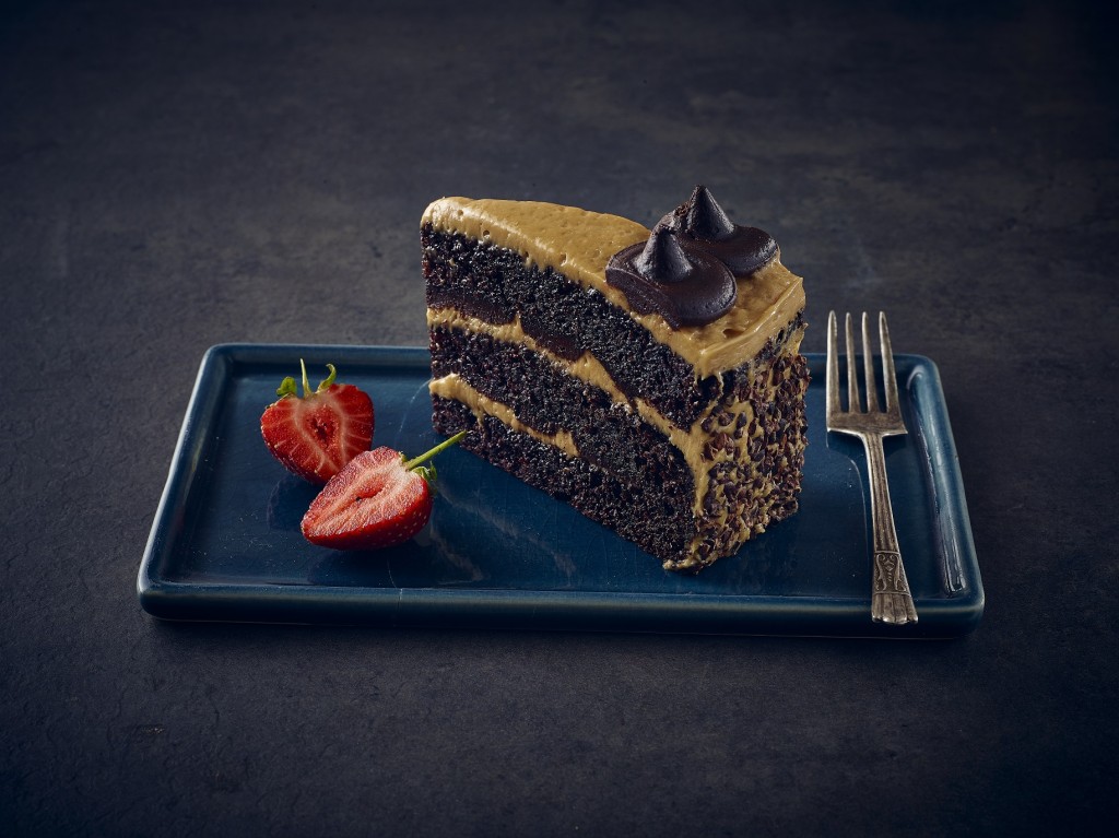 MADEMOISELLE DESSERTS Vegan Chocolate & Salted Caramel Cake