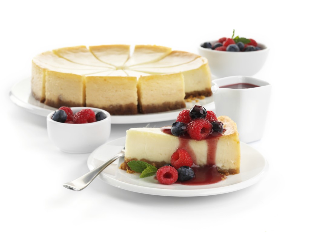 MADEMOISELLE DESSERTS New York Style Deep Vanilla Cheesecake