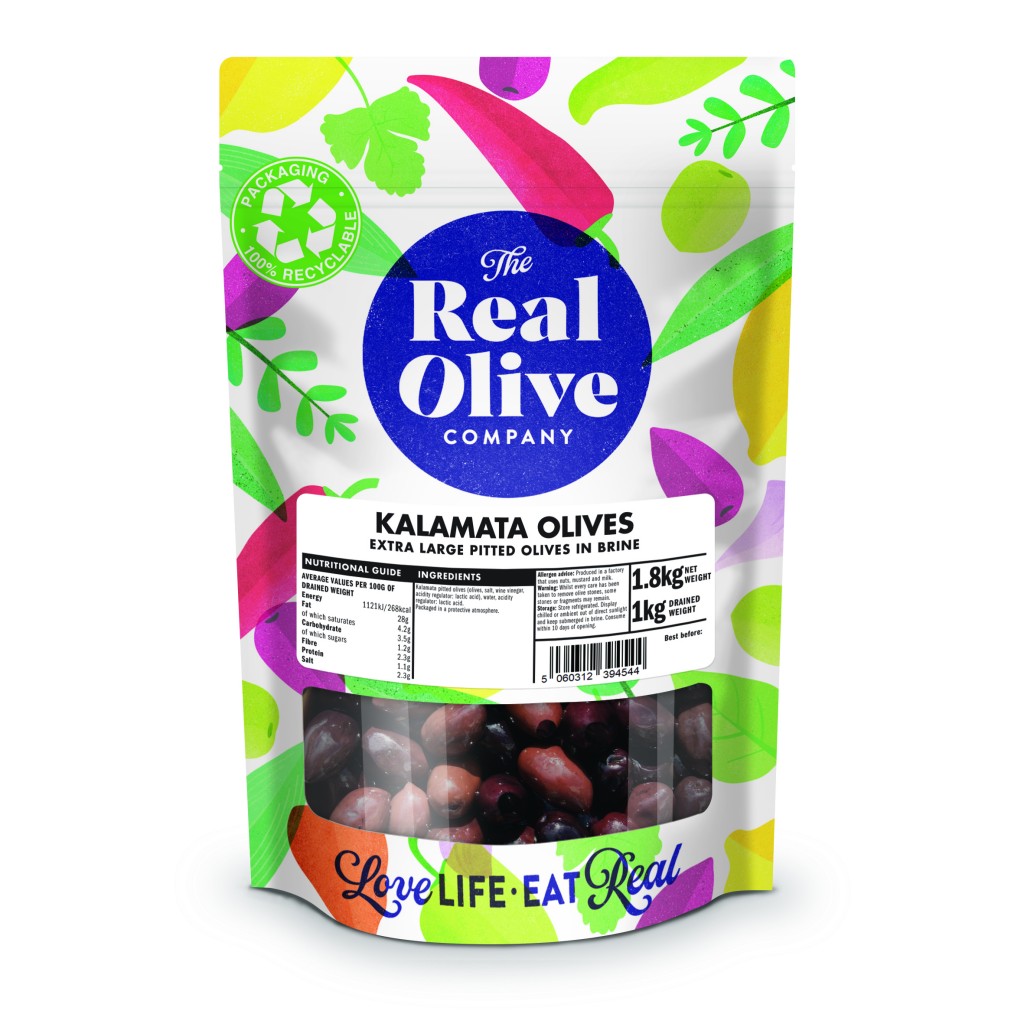 Bulk Buy REAL OLIVE CO. Pitted Kalamata Olives Wholesale KFF