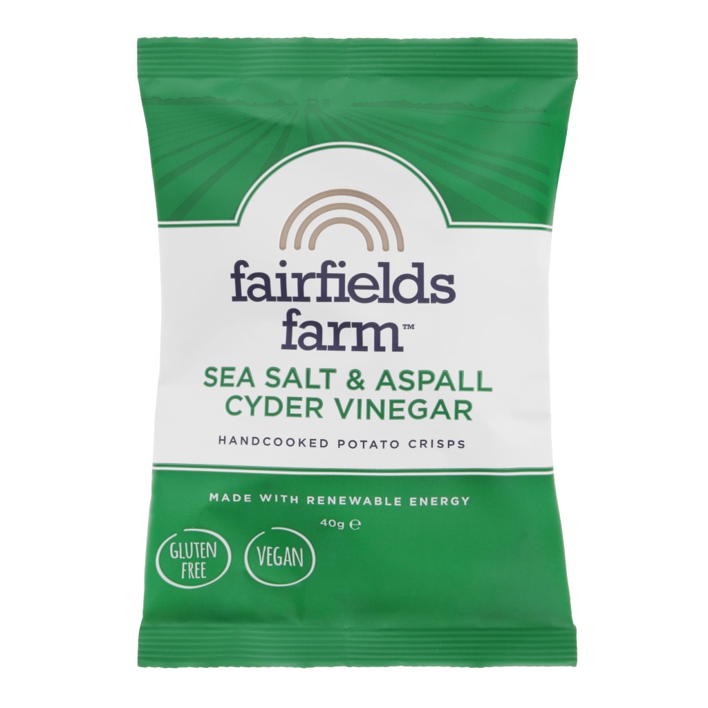 FAIRFIELDS Sea Salt & Aspall Cyder Vinegar Crisps