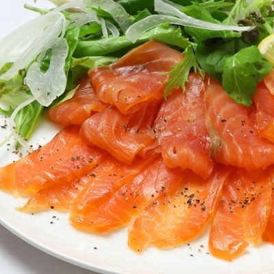 Smoked Salmon D Cut Sliced