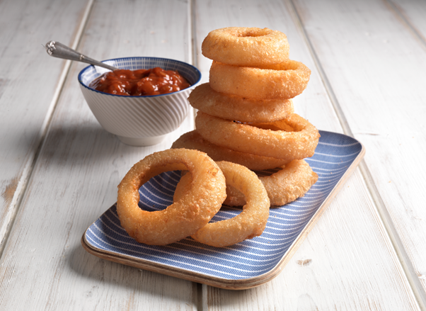 Giant Whole Battered Onion Rings
